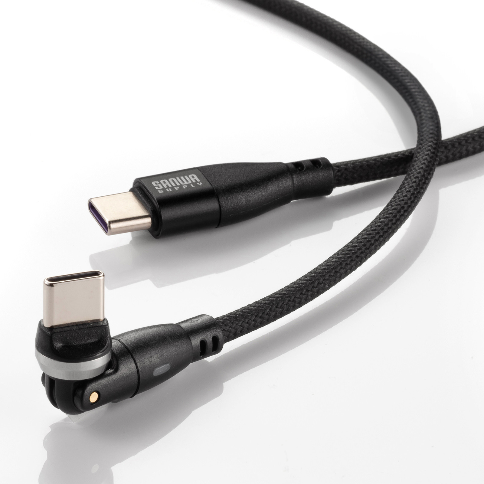 断線に強いナイロンメッシュケーブル