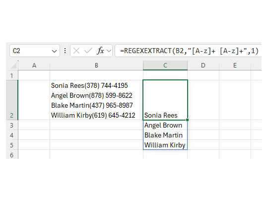 「Excel」に3つの新しいい正規表現関数が導入へ