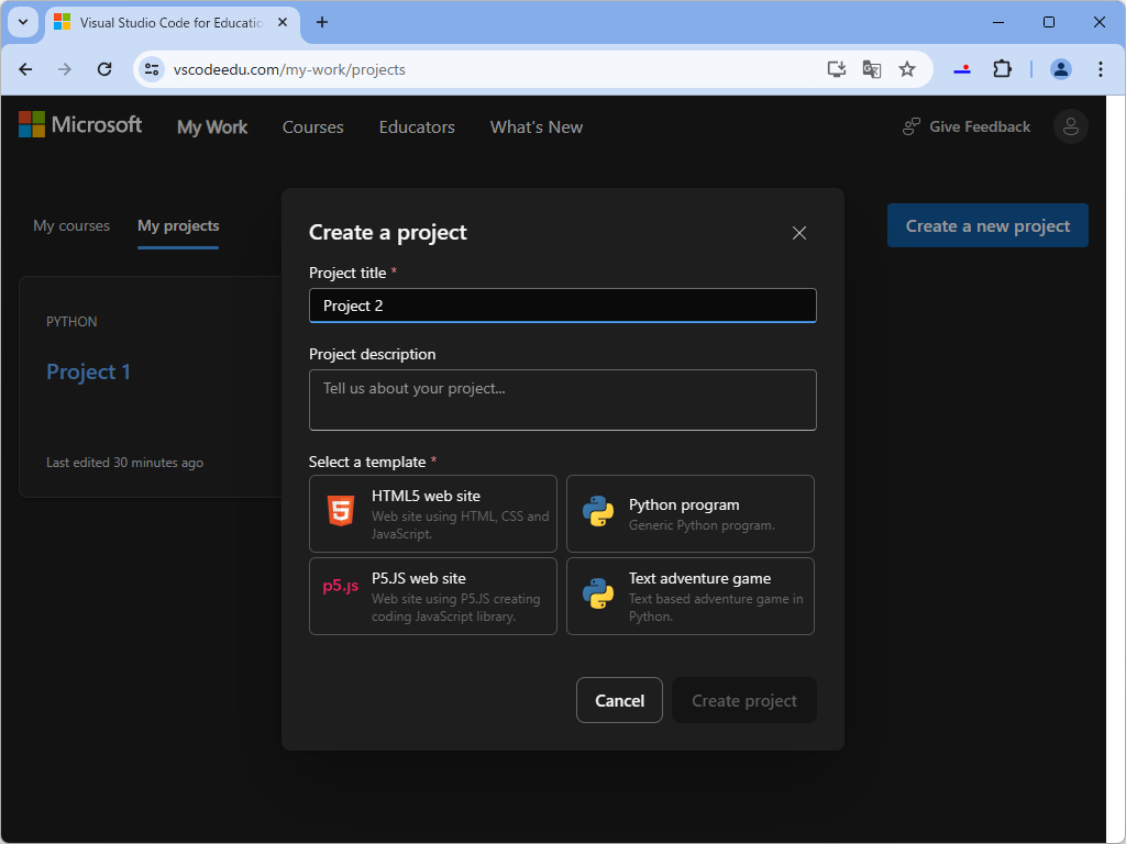 サンドボックス化されたコーディング環境。モダンなWebブラウザーだけで、デバイスやプラットフォームを問わず利用できる