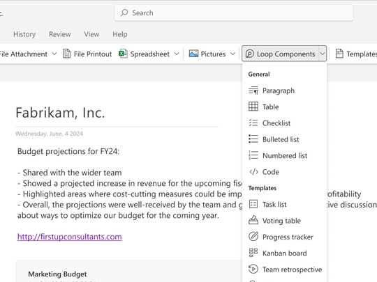 「Loop」コンポーネントは現在、12種類のデータタイプをサポート