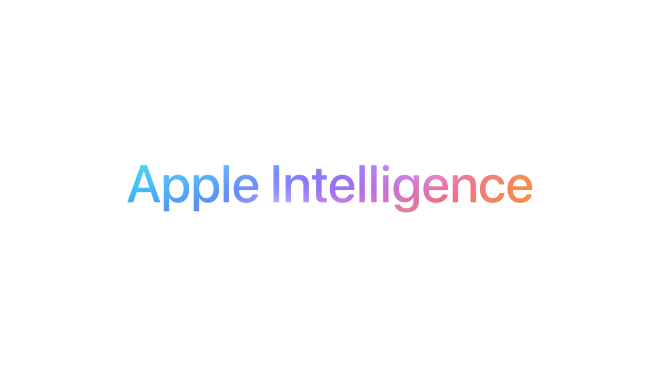 パーソナル人工知能システム「Apple Intelligence」発表