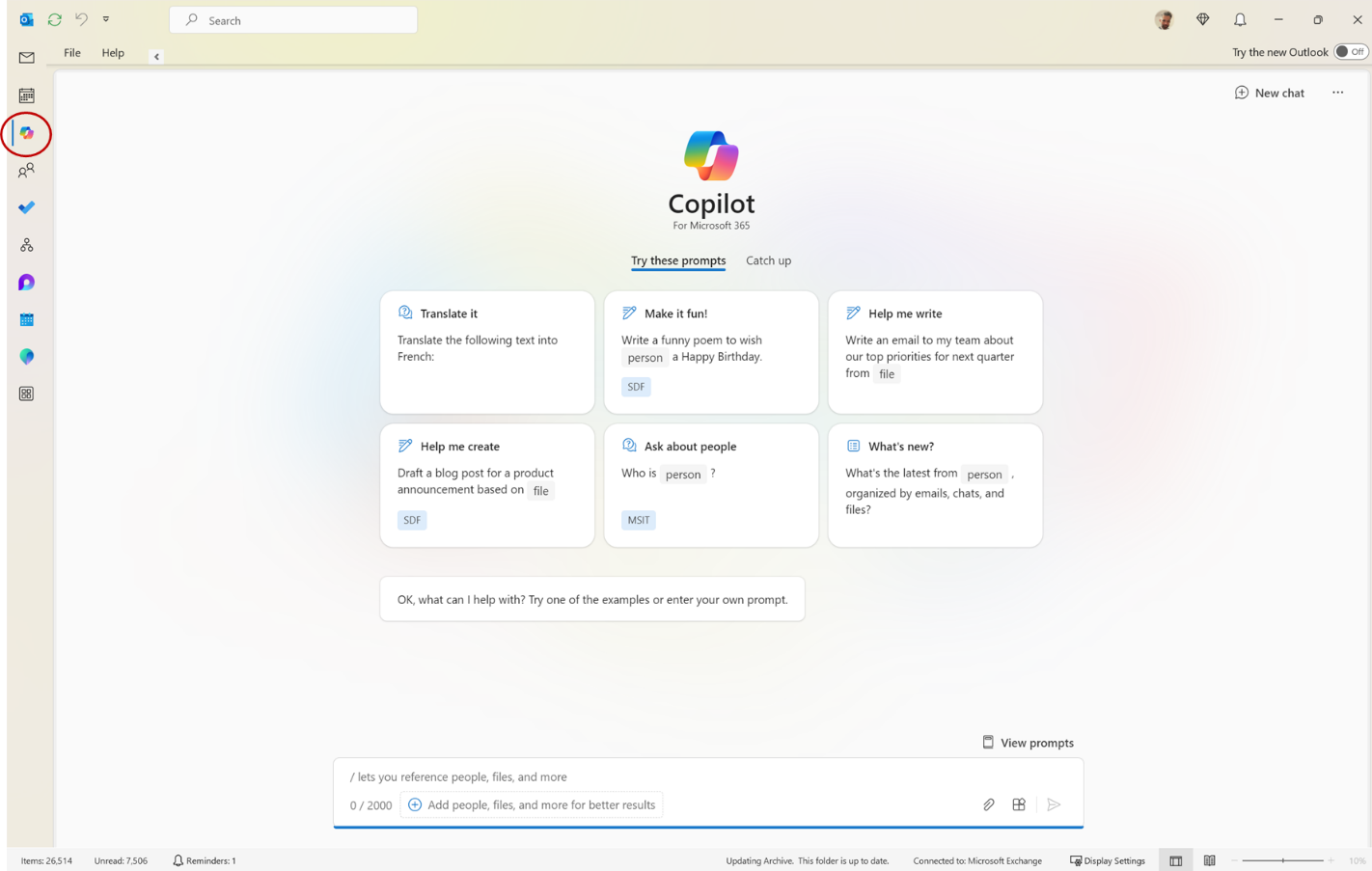 「Copilot for Microsoft 365」チャットエクスペリエンスも追加へ