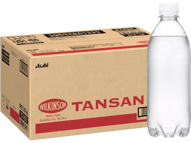 ウィルキンソン タンサン ラベルレスボトル 500ml×24本