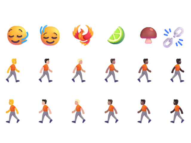 「Emoji 15.1」のサポート