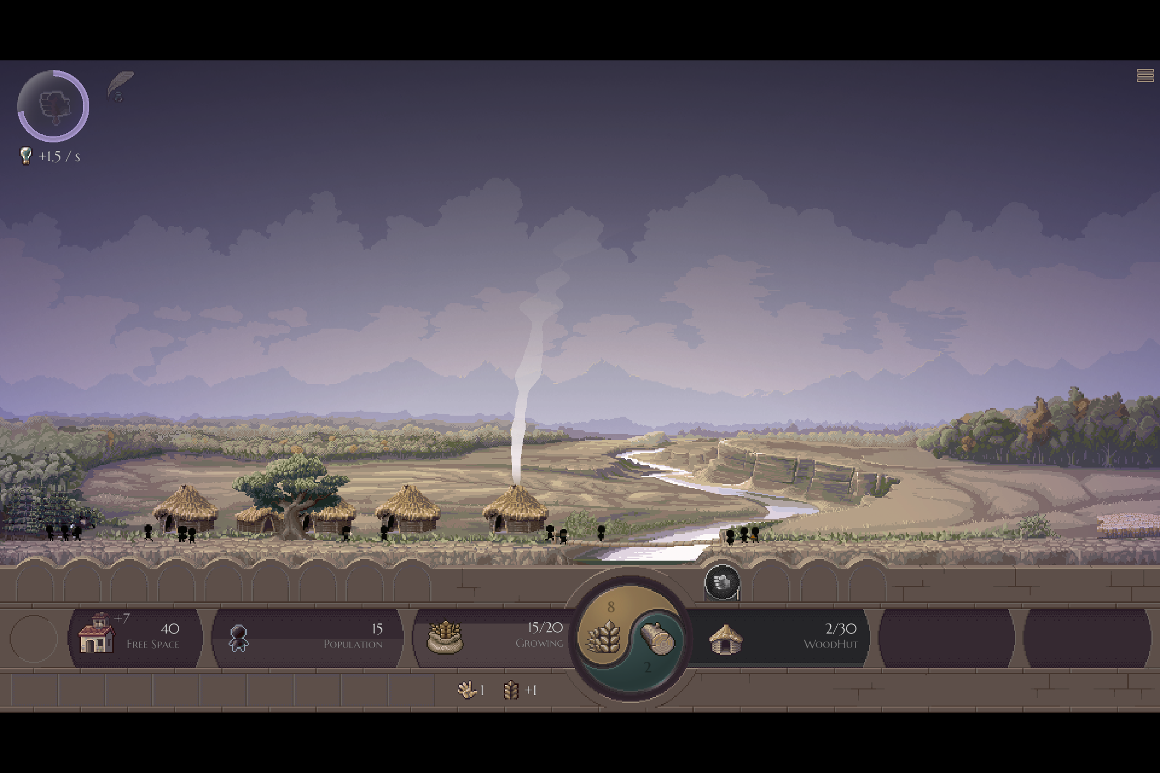 「Microcivilization」は動作した