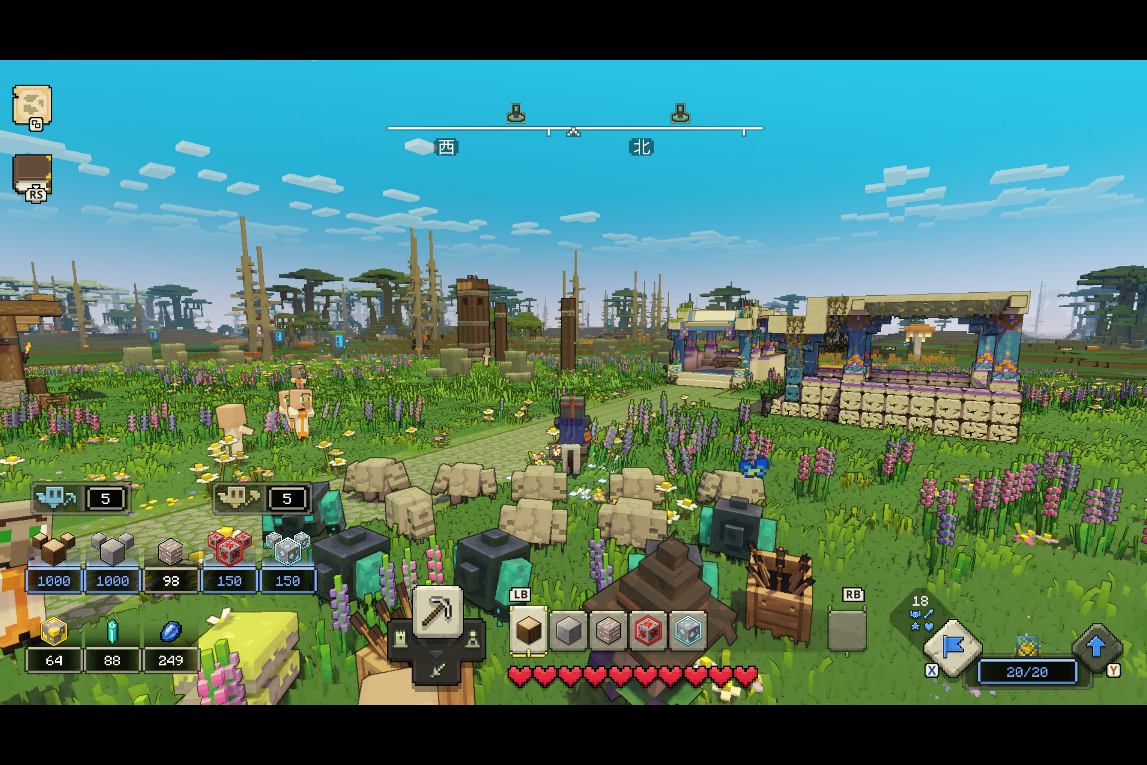 「Minecraft Legends」は動作した