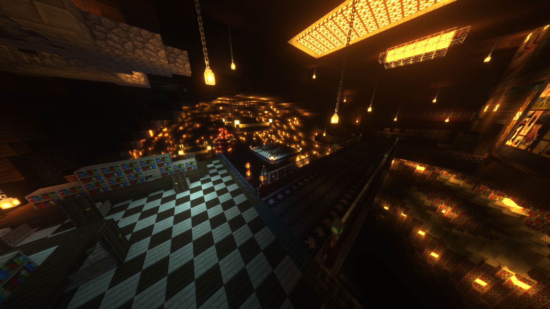 神秘的な光が広がる場所も