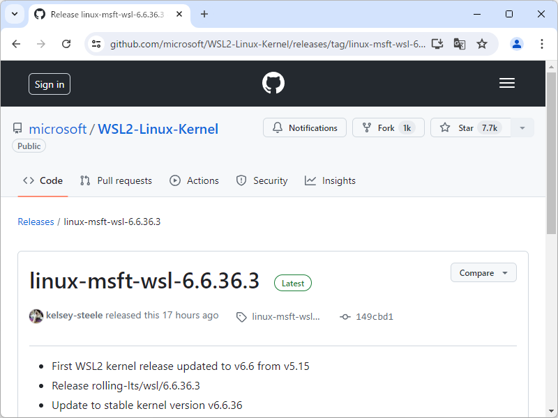 「WSL2-Linux-Kernel」v6.6.36.3
