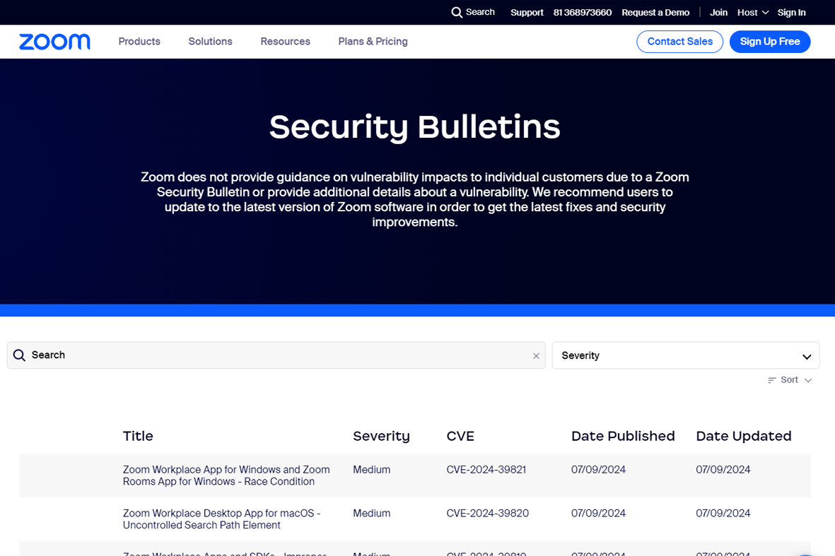 「Zoom Workplace」アプリに脆弱性