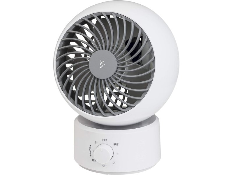 山善 サーキュレーター 静音 10畳 AAS-KW15(WH)