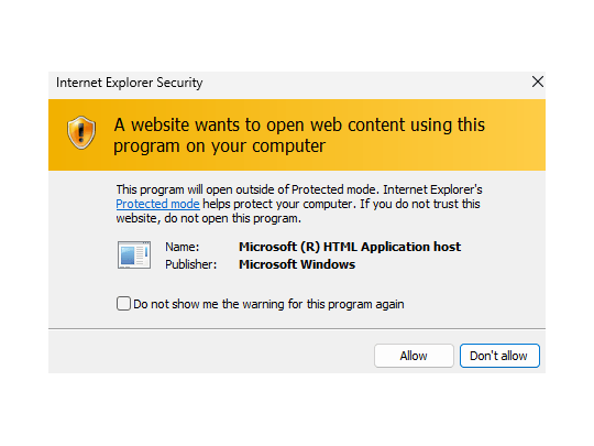ファイルを開く際に警告が一応表示されるが……