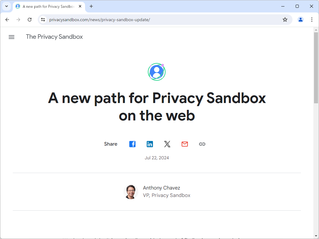 Google、「プライバシー サンドボックス」で方針転換