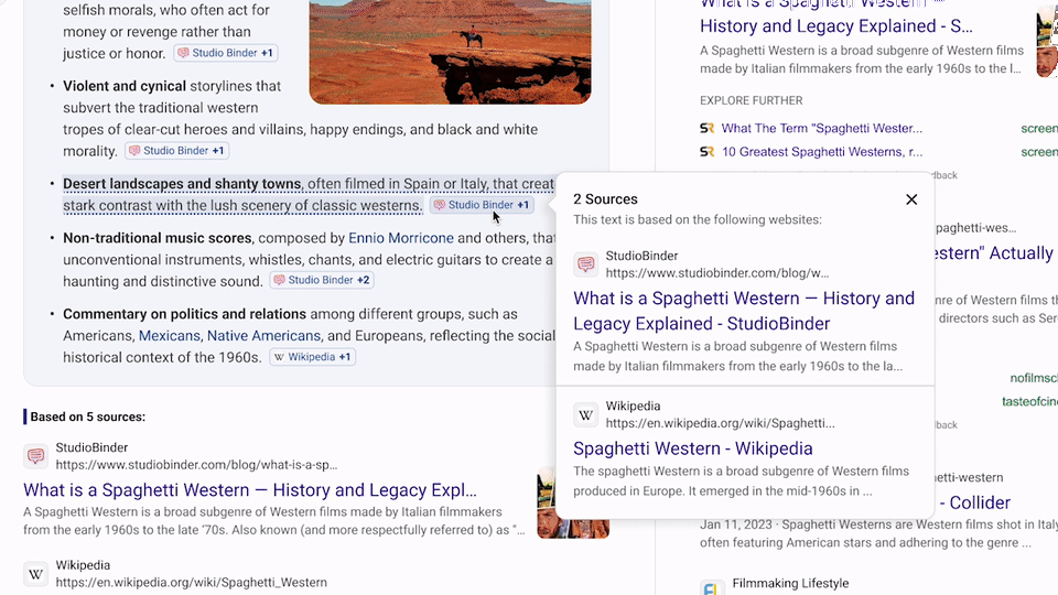参考文献リンクなども利用可能