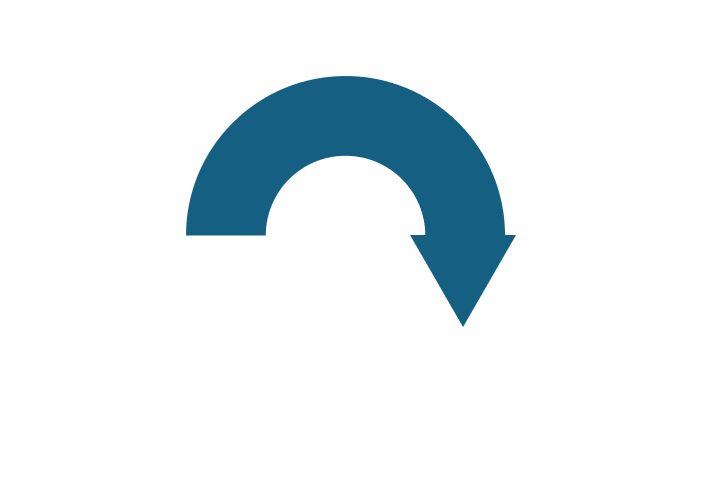 ［二等辺三角形］を組み合わせた状態。［枠線なし］に設定してある