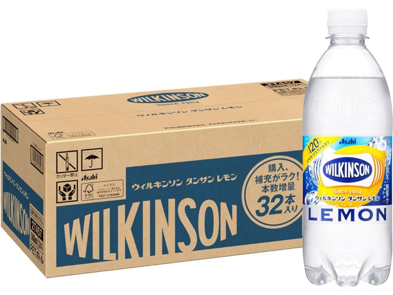 アサヒ飲料 ウィルキンソン タンサン レモン 500ml×32本