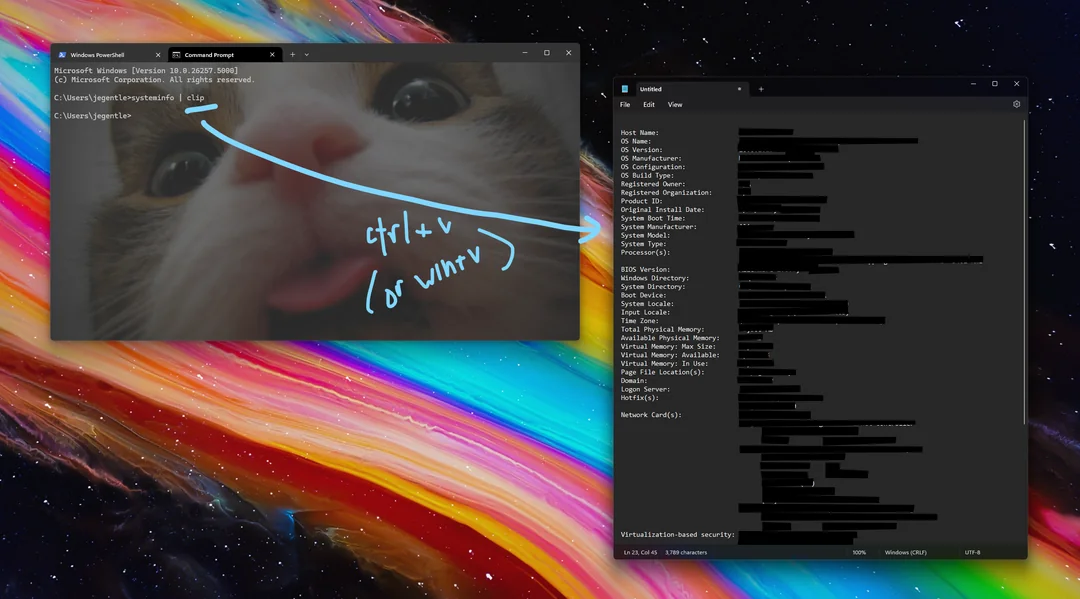 Microsoftの中の人直伝！　「clip.exe」を覚えるとコマンドラインやWSLで便利だぞ