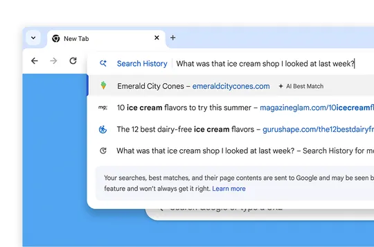 過去に閲覧したはずのコンテンツが見つからない問題もAI検索で解決