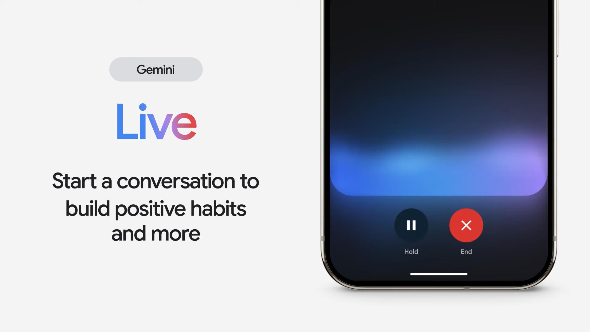 Geminiに音声会話機能「Gemini Live」