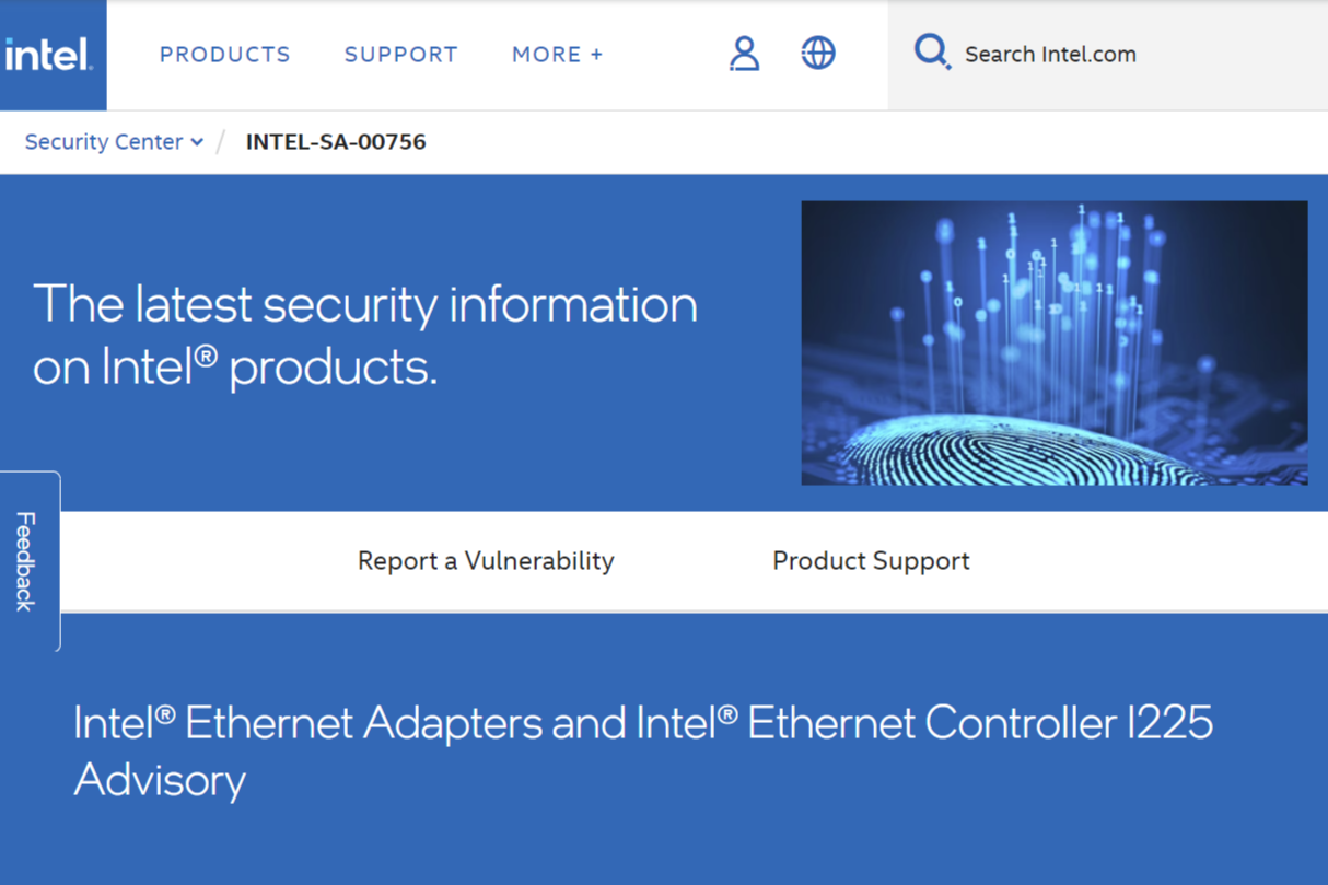 2024年8月のIntelセキュリティアドバイザリが公開