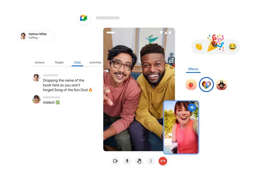 「Google Meet」のビデオ通話機能がアップデート