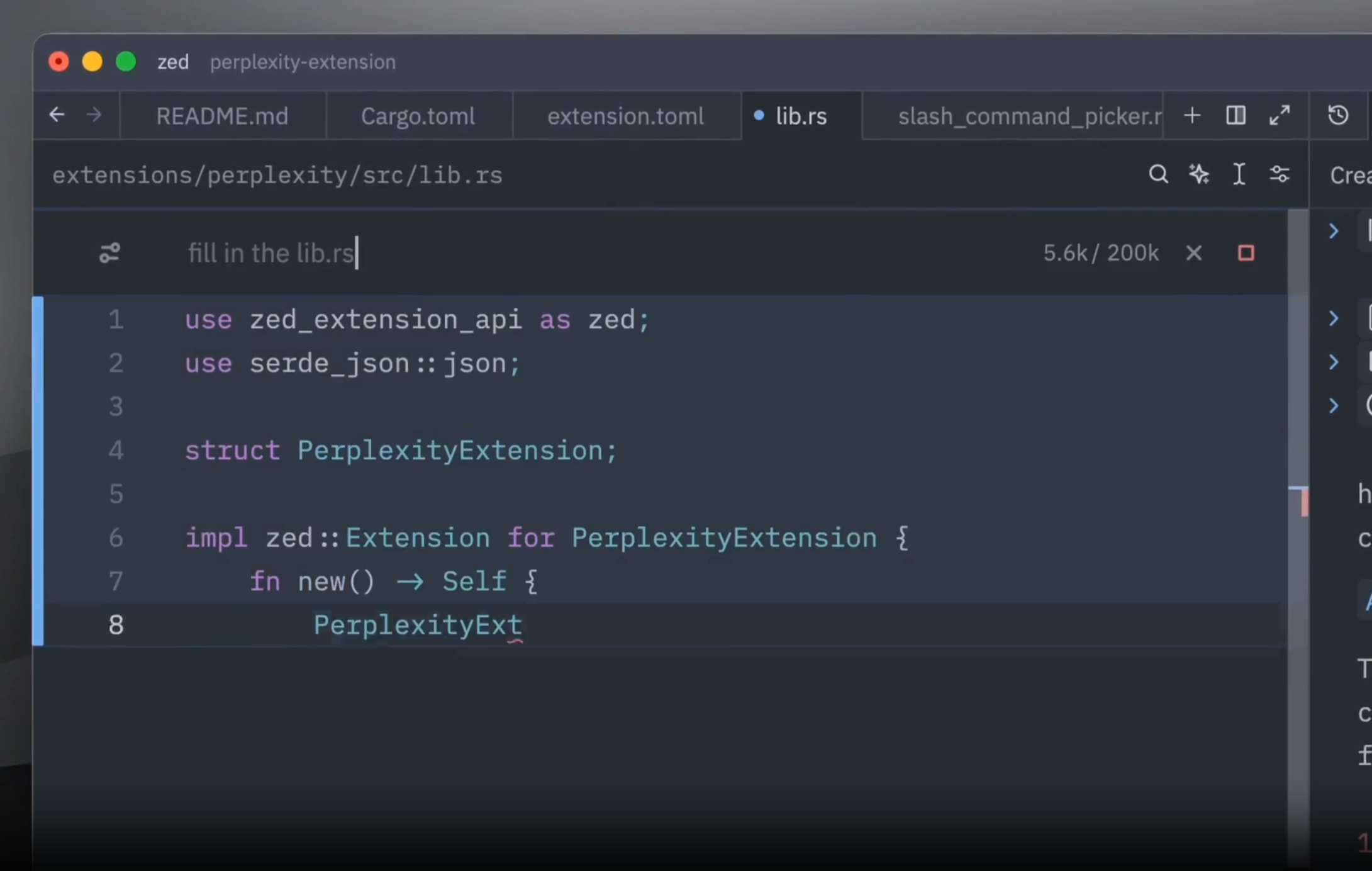 編集環境に直接統合されたインラインコード変換