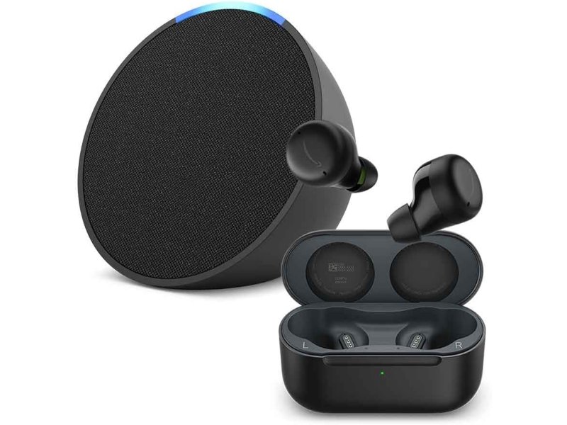 Amazon Echo Buds ＋ Echo Pop