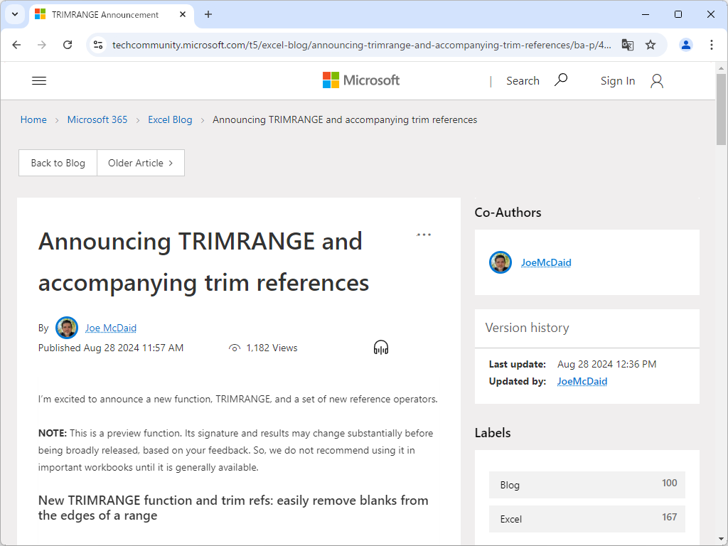 同社のアナウンス