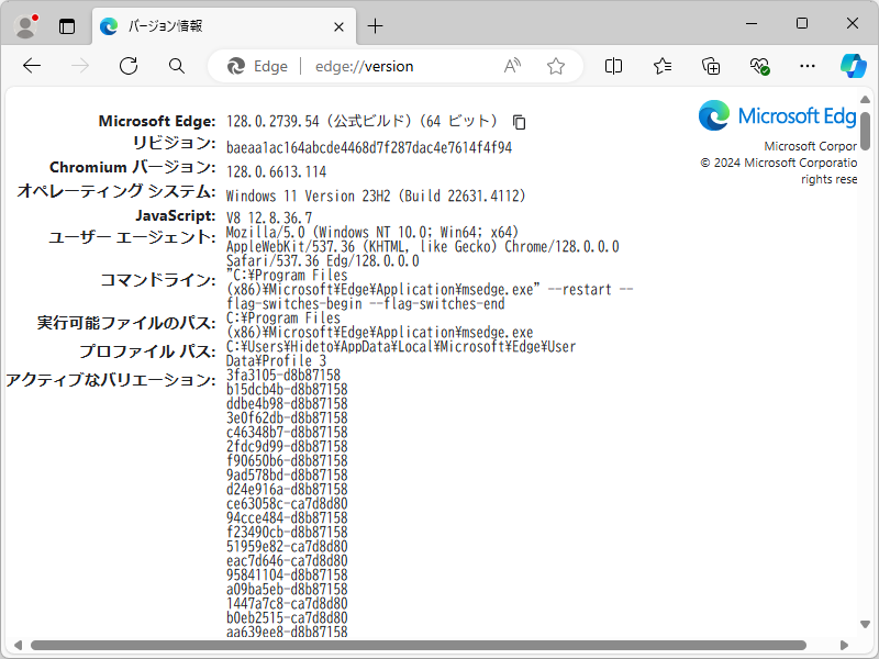 「Chromium」がv128.0.6613.114に
