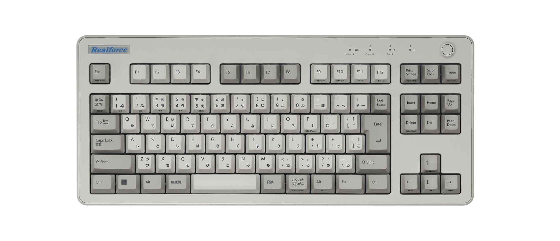 REALFORCE R3キーボード（限定品）「リミテッドエディション アイボリーTKL」モデル（アイボリーカラー、型番：R3HC52）