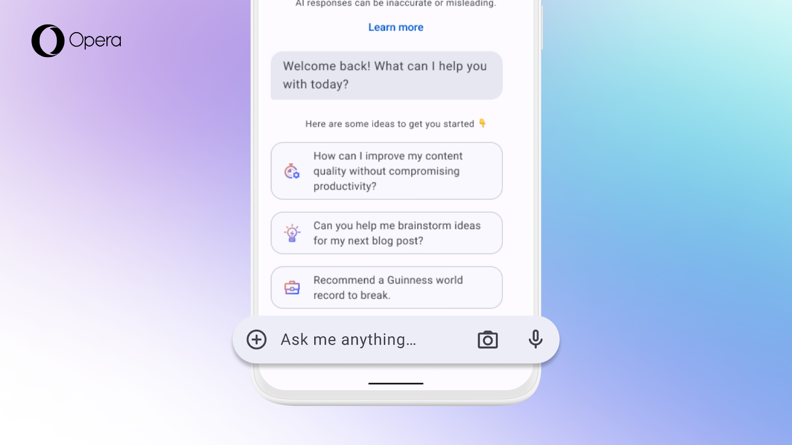 チャット入力欄左側の［＋］アイコンから画像をアップロード、もしくは直接カメラにアクセスできる