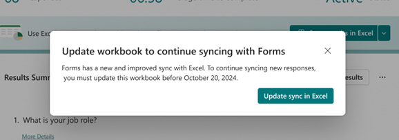 「Microsoft Forms」からのアップグレード