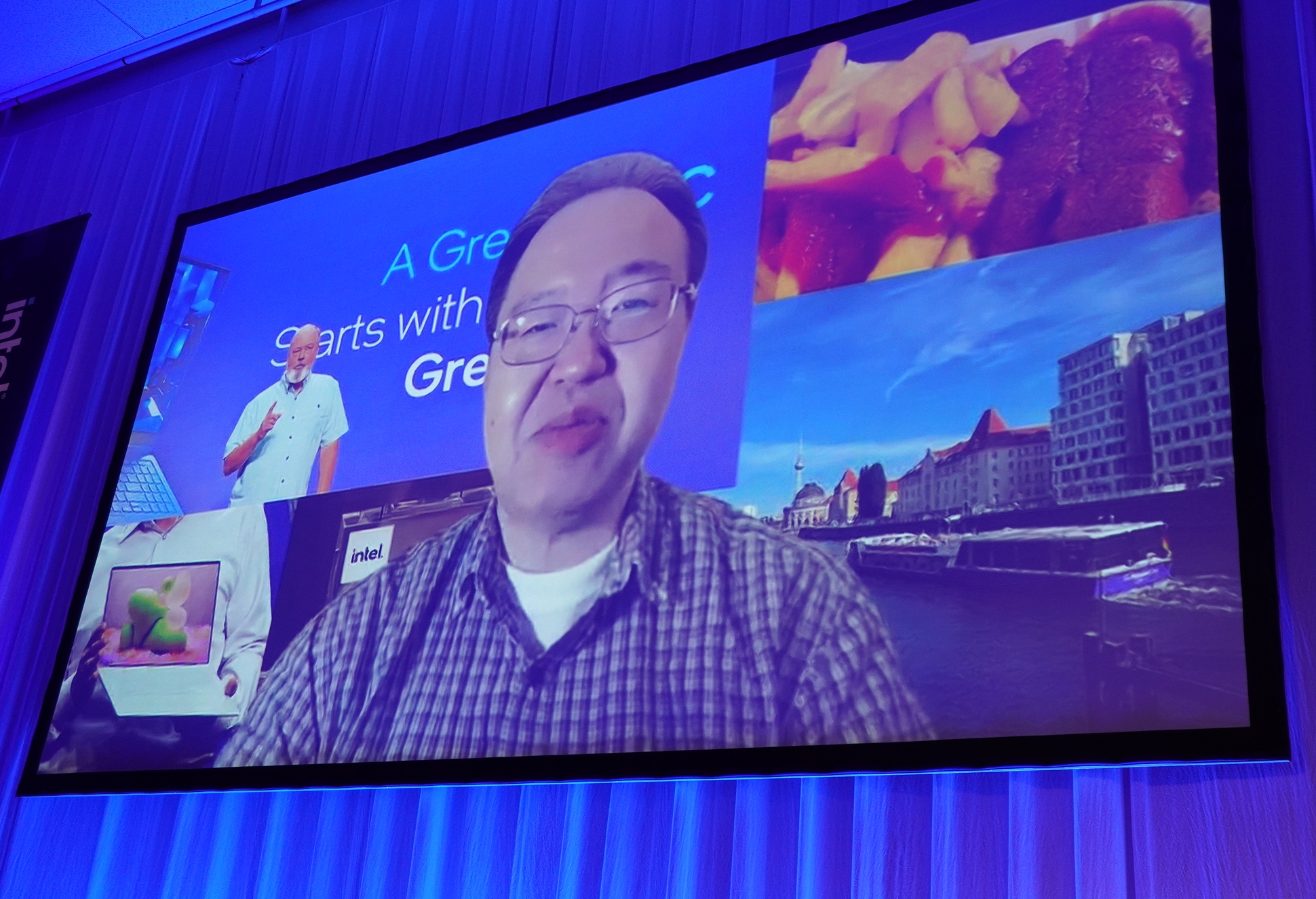 当日ドイツで開催されていた「IFA 2024」の会場からテクニカルライターの笠原一輝氏がライブ中継で基調講演に出演。「Core Ultra 200Vプロセッサー」のパフォーマンスに言及していた