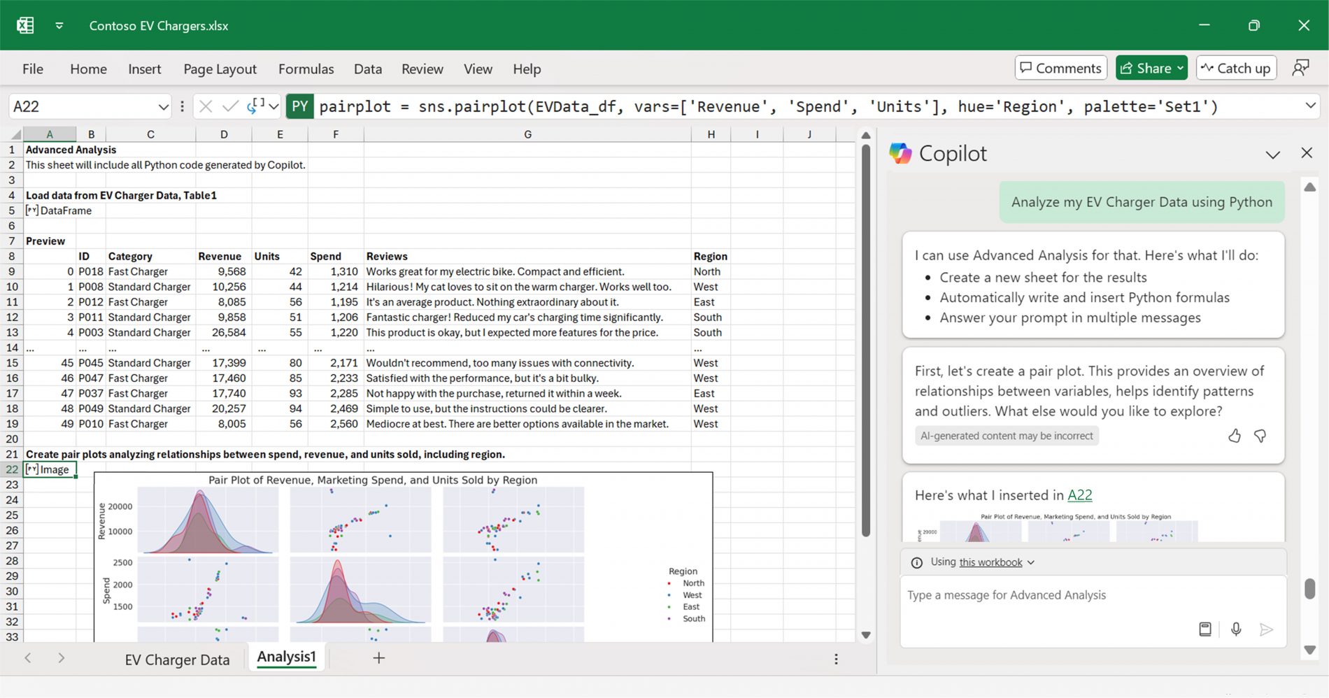「Copilot in Excel with Python」がパブリックプレビュー