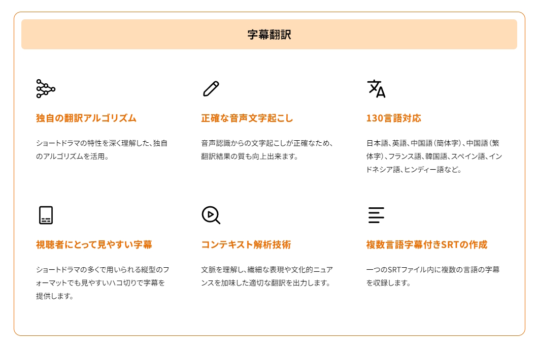 高品質な翻訳を支える技術