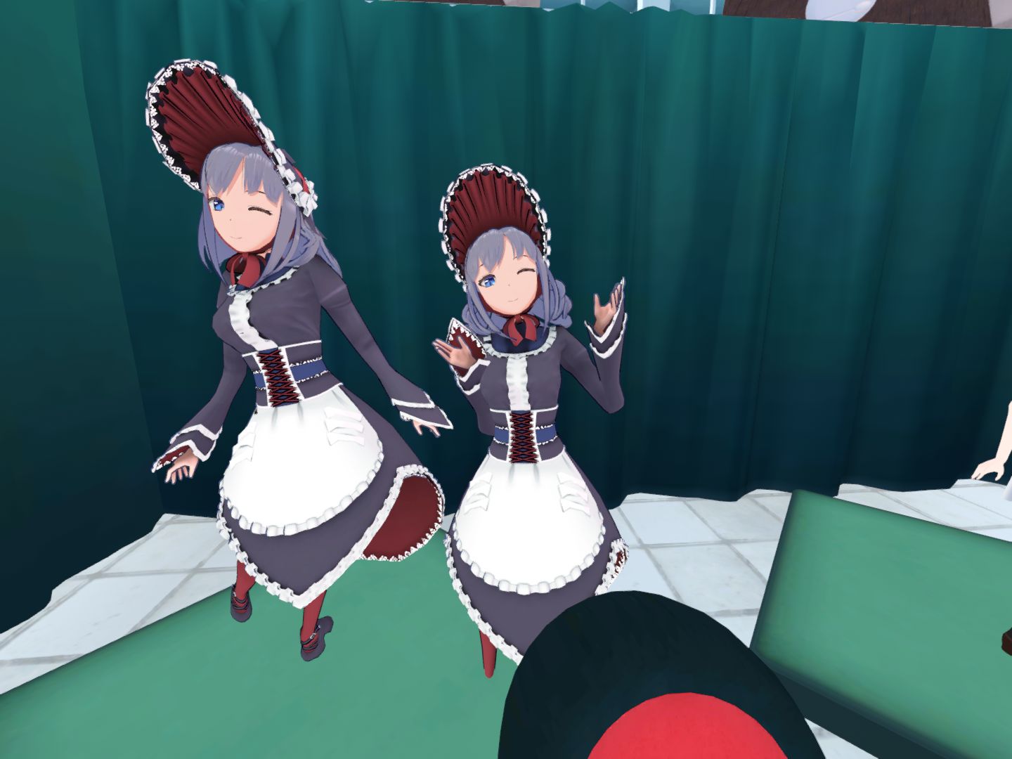 公式で開催されたアバターマーケットの様子。ユーザーがcluster内でアバターを購入でき、その売り上げはアバターの作者に還元されました