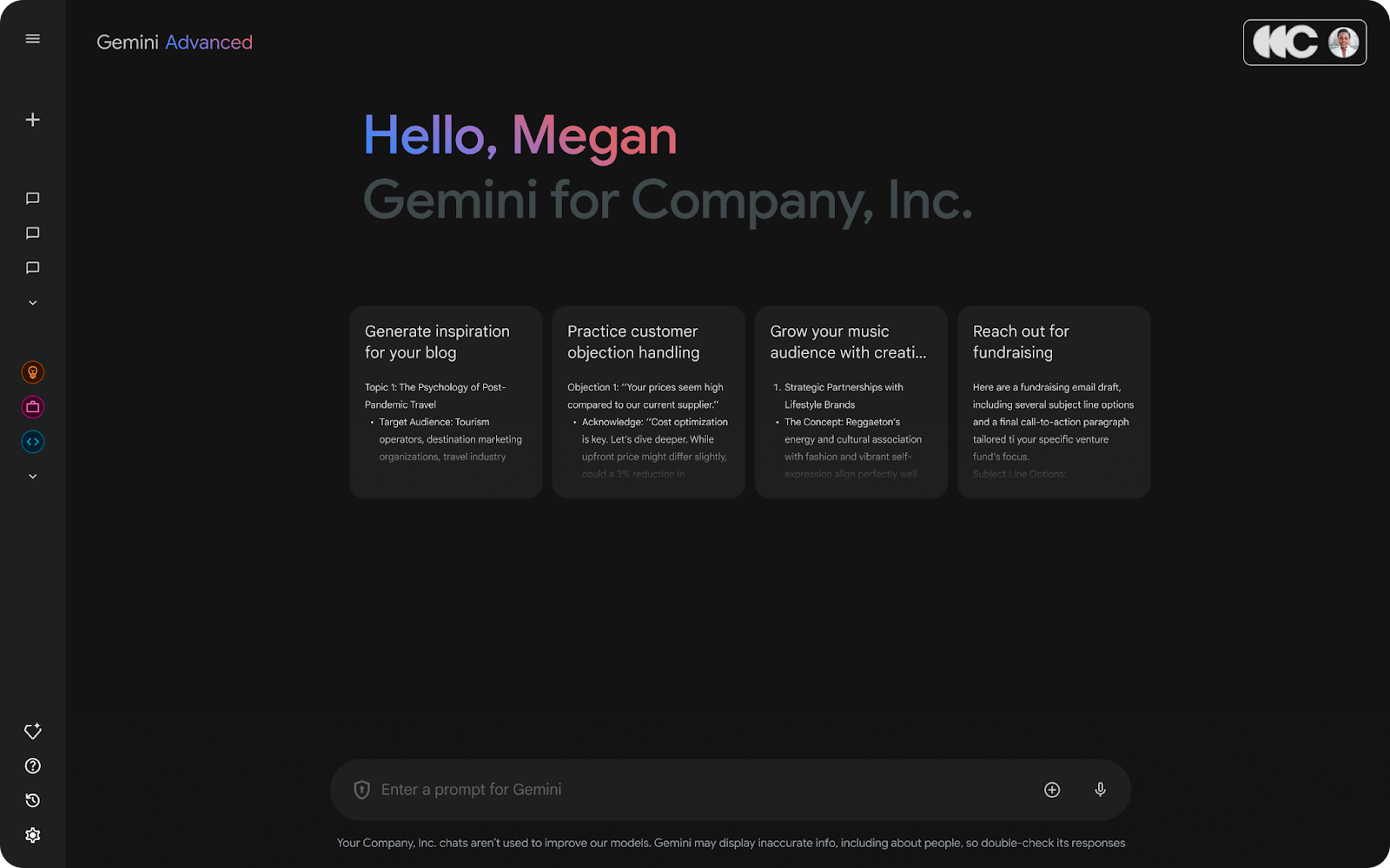 Google Workspaceアドオンユーザー向けの新ブランド「Gemini Advanced」