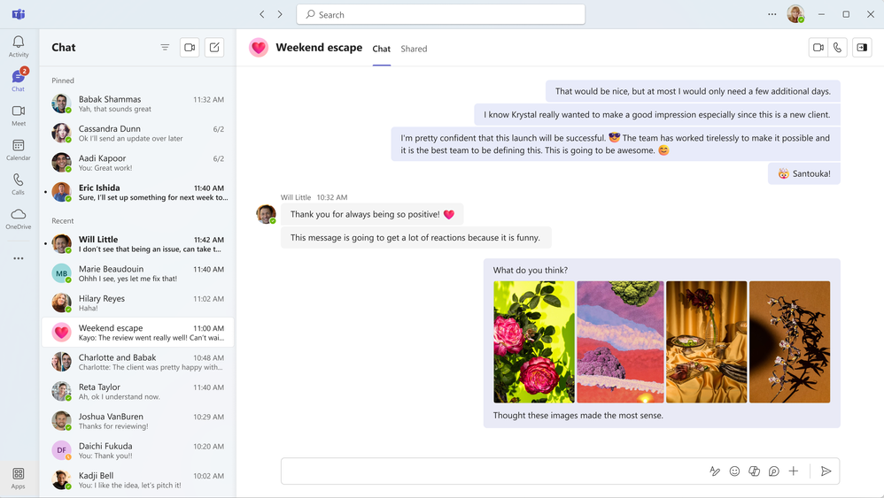 共有した画像が占有するスペースを節約できるように