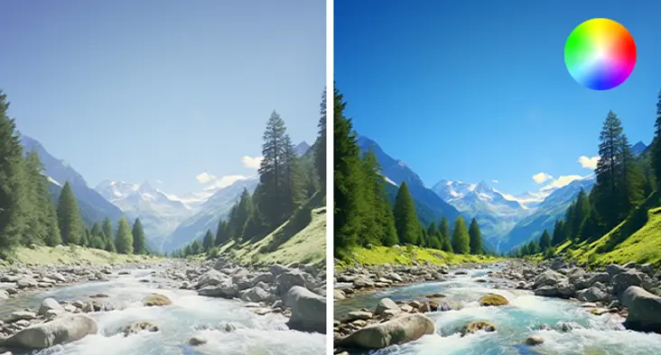 カラー調整機能の強化