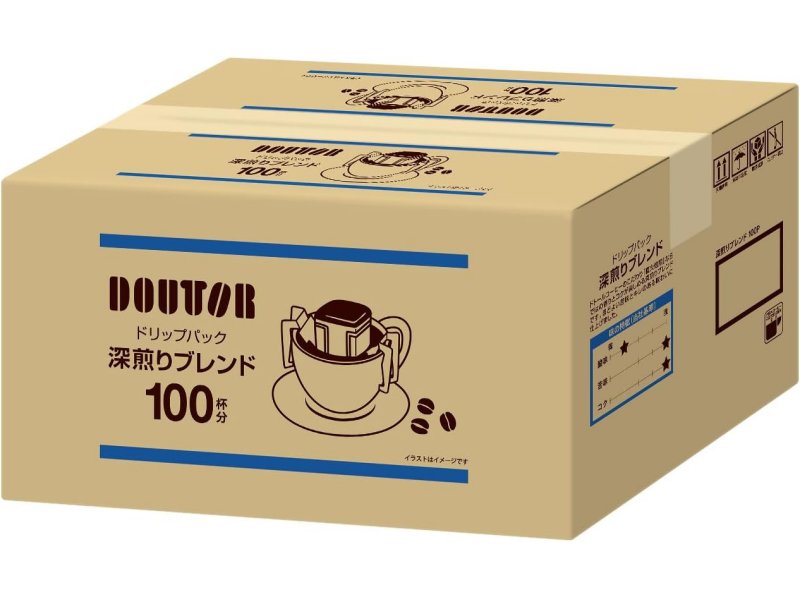 ドトールコーヒー ドリップパック 深煎りブレンド100P