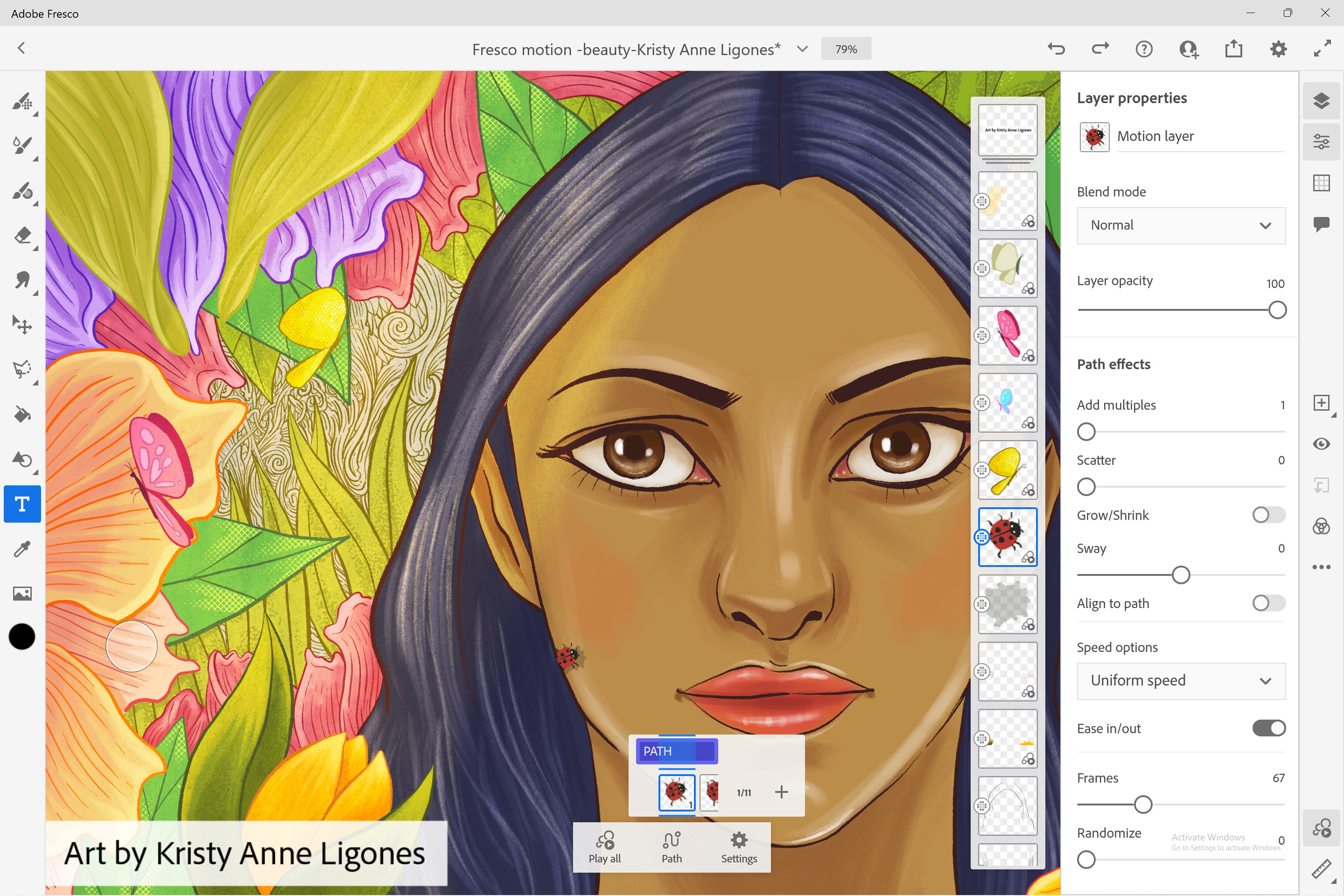 「Adobe Fresco」Windows版