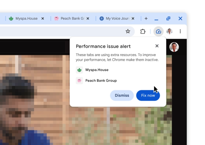 パフォーマンス検出ツール