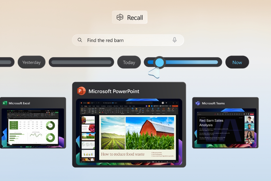 Copilot+ PC向け新機能「Recall」のプレビューリリースが10月より12月に延期
