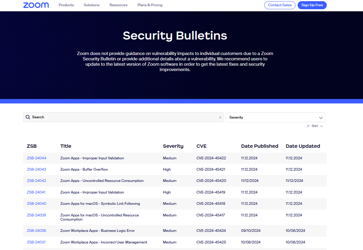「Zoom」に複数の脆弱性