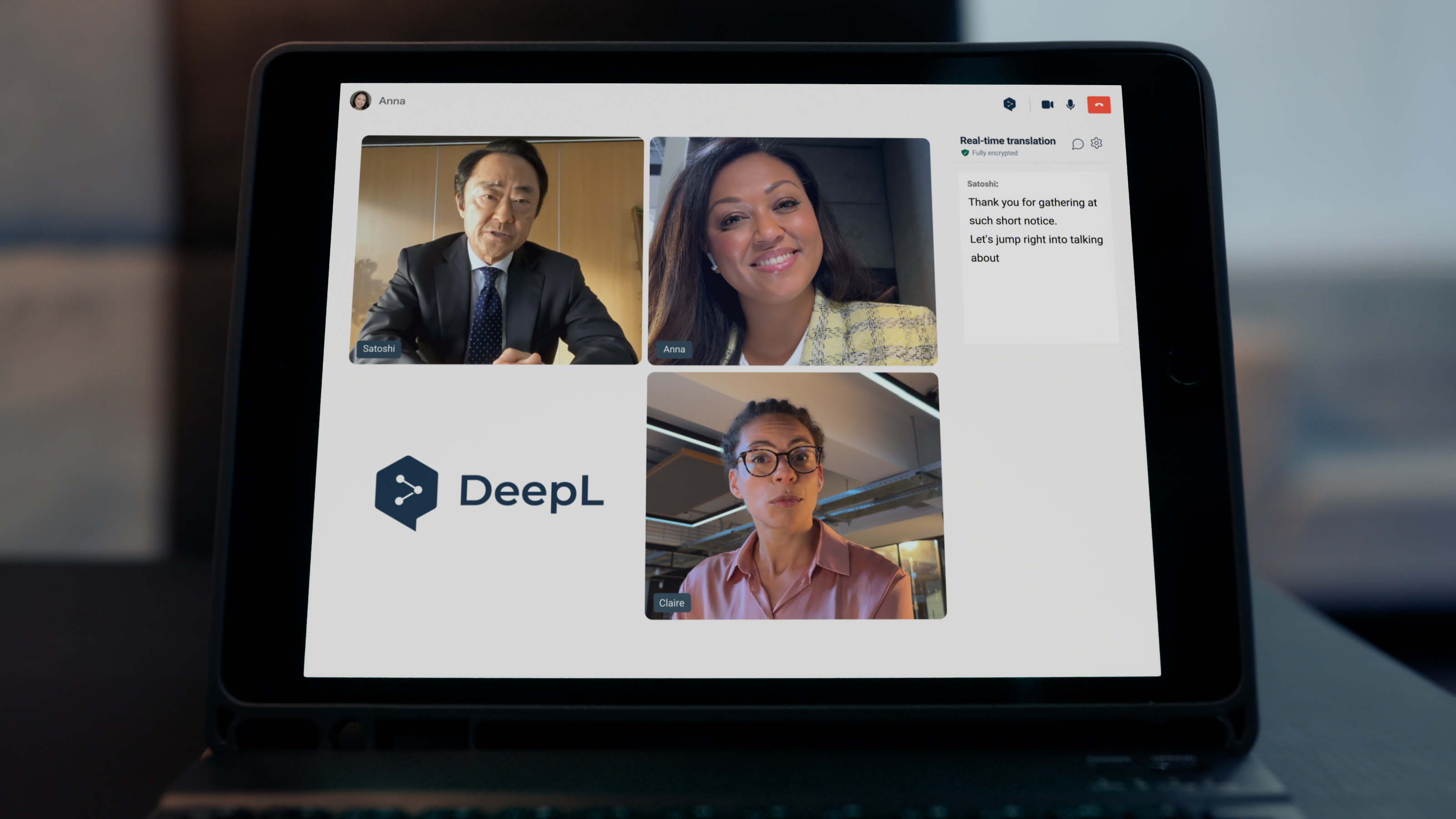 ミーティング向けの「DeepL Voice for Meetings」