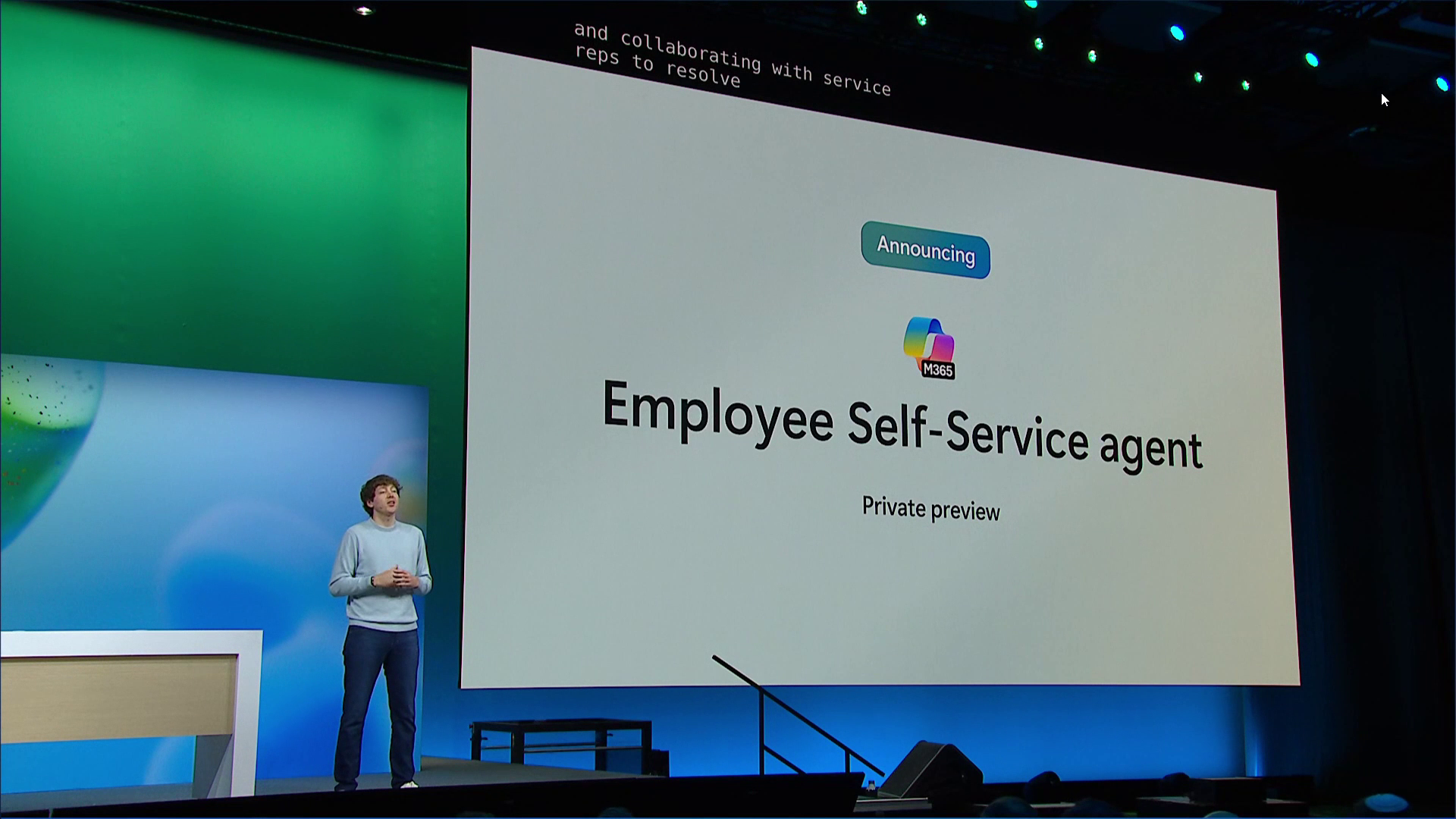 「Employee Self-Service」エージェントは