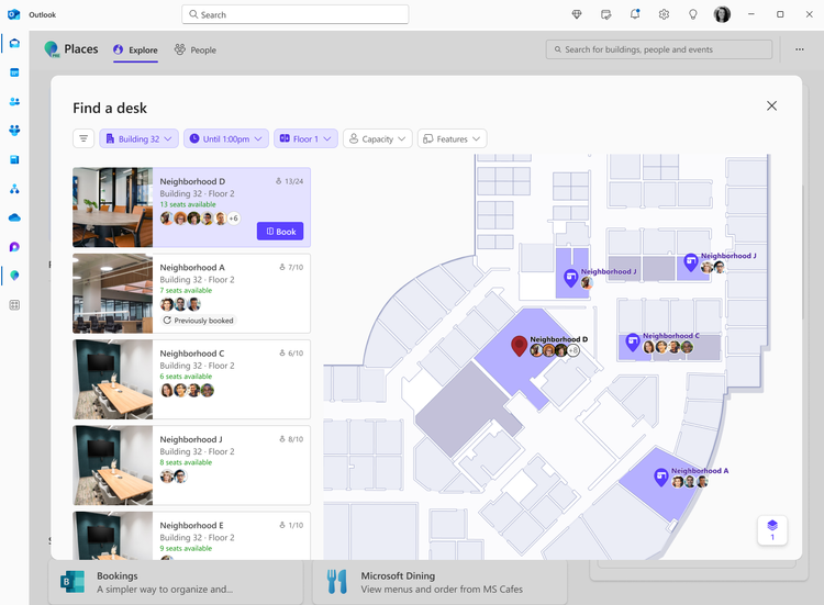 AIが日程の調整や出社するのに適した日の提案をインテリジェントに行う