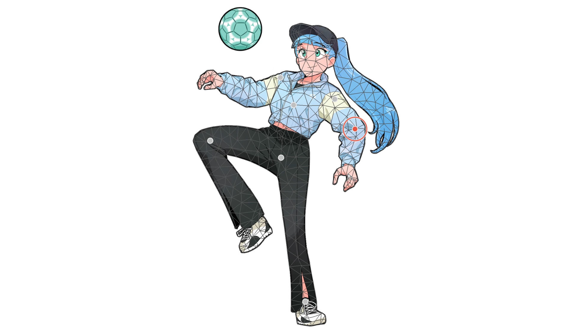 パペット変形機能