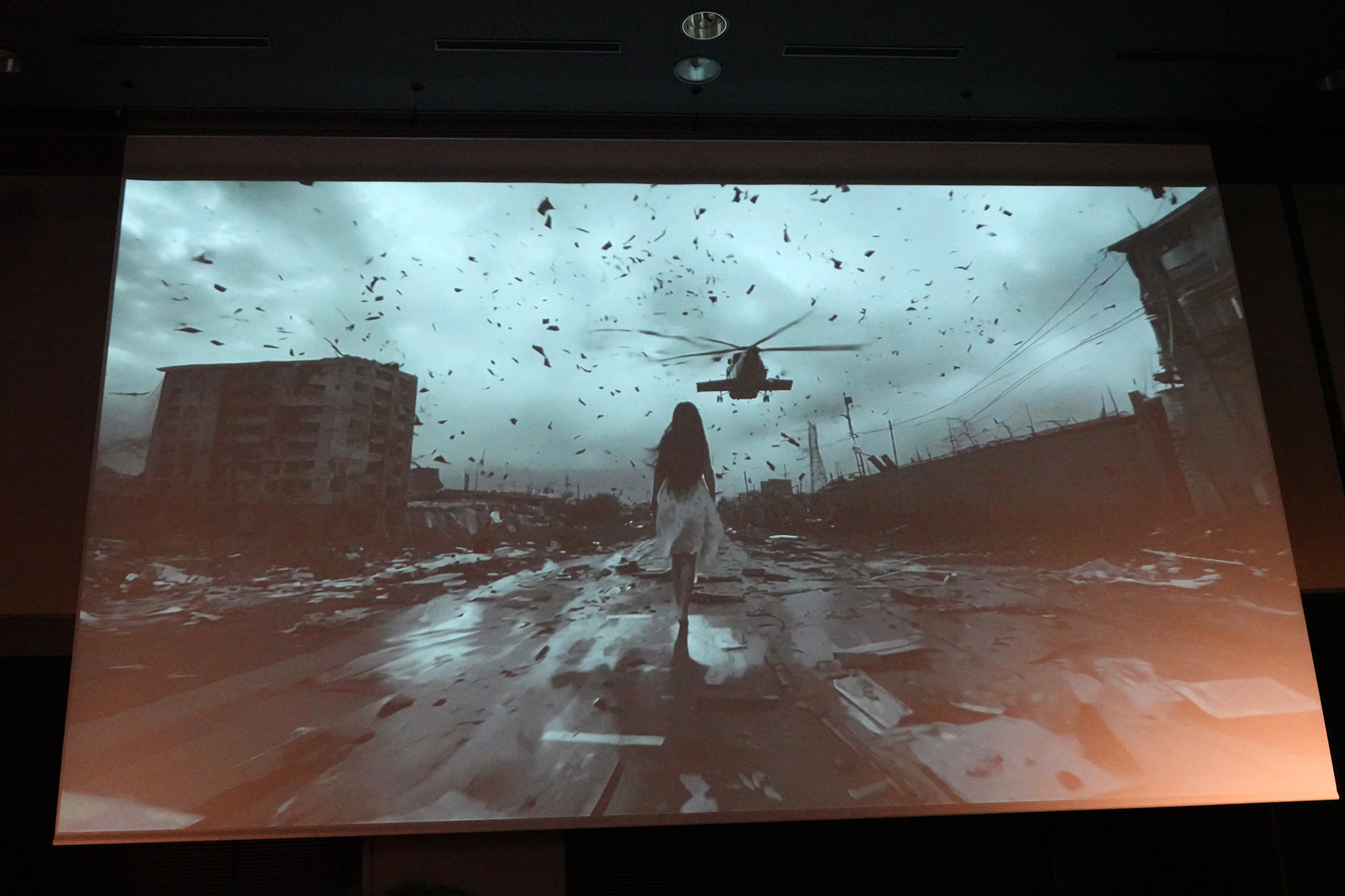 迫力のある映像が魅力。