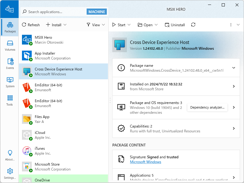 「MSIX-Hero」v3.1.0