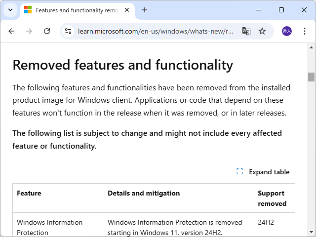 Microsoftによるアナウンス